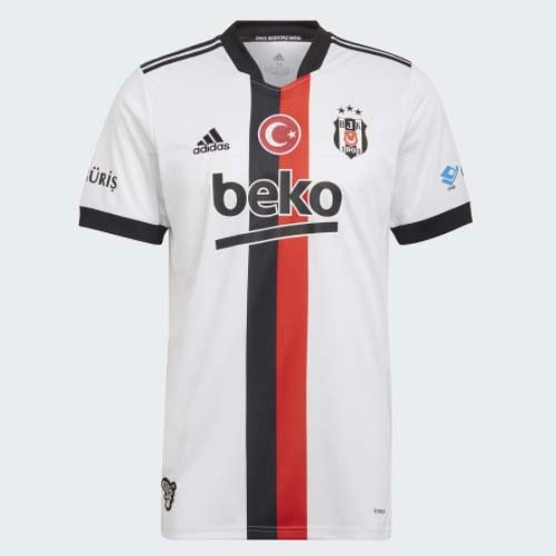 Tailandia Camiseta Besiktas 1ª 2021-2022 Blanco